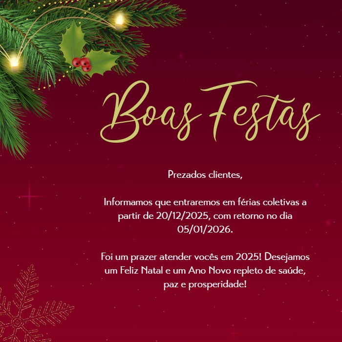 Feliz Natal e um Próspero Ano Novo!